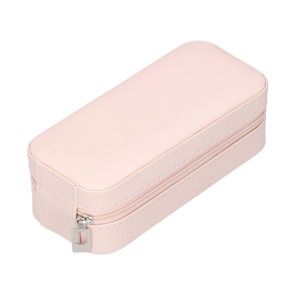 Portable Jewelry Organizer PU Fashion Earrings Necklace Rings Packaging Display Collection Case