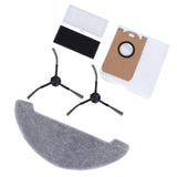 Side Brush Filter Dust Bag Kit Robot Vacuum Cleaner Parts Fit for Proscenic M7 MAX