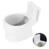 301‑400ml Ceramic Toilet Mug Funny Coffee Cup with Handle Personalized Gift for Friends - Close-Up Angle