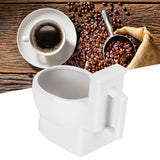 301‑400ml Ceramic Toilet Mug Funny Coffee Cup with Handle Personalized Gift for Friends - Extra Image