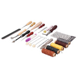 31PCS Leather Sewing Tools DIY Leather Craft Tools Hand Stitching Tool Set Sewing Accessories