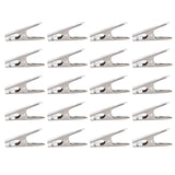 20Pcs Clothes Clips Stainless Steel Clothes Hanging Pins Clamps Home Laundry Underwear Pegs