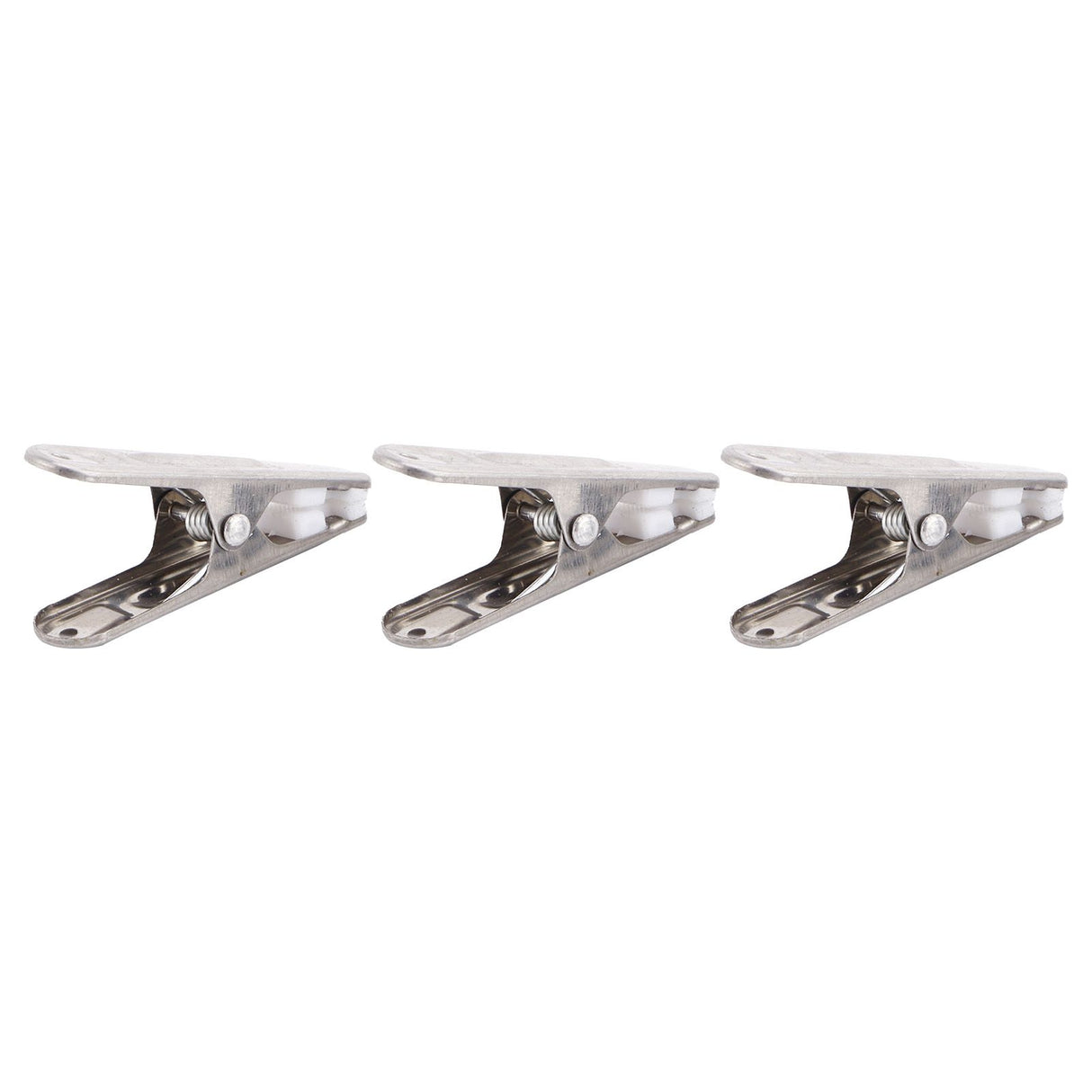 20Pcs Clothes Clips Stainless Steel Clothes Hanging Pins Clamps Home Laundry Underwear Pegs