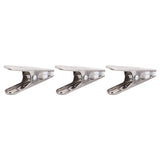 20Pcs Clothes Clips Stainless Steel Clothes Hanging Pins Clamps Home Laundry Underwear Pegs