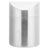 Mini Trash Can Innovative Desktop Waste Bin Rubbish Garbage Container for Office Car