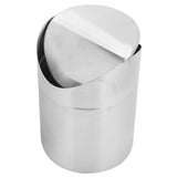 Mini Trash Can Innovative Desktop Waste Bin Rubbish Garbage Container for Office Car - 45-Degree Angle