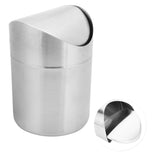 Mini Trash Can Innovative Desktop Waste Bin Rubbish Garbage Container for Office Car