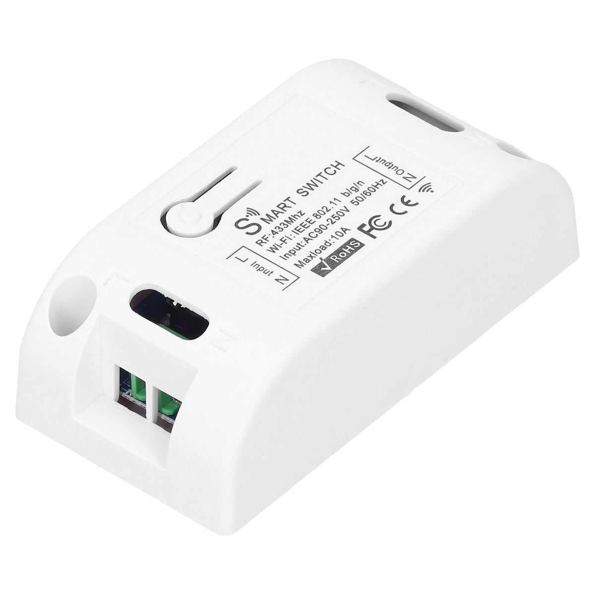 KR2201W‑4 APP Wireless Remote Control 433Mhz Wifi Timing Switch Controller for Light 90‑250V