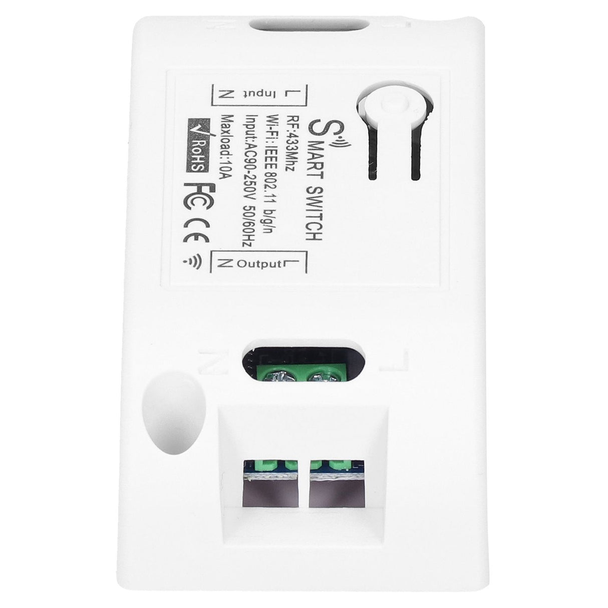 KR2201W‑4 APP Wireless Remote Control 433Mhz Wifi Timing Switch Controller for Light 90‑250V