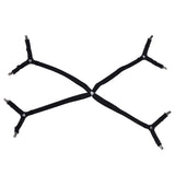 Bed Sheet Clip Lengthened Non Slip Multifunctional Adjustable Bed Sheet Holder for Home HouseholdBlack