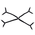 Bed Sheet Clip Lengthened Non Slip Multifunctional Adjustable Bed Sheet Holder for Home HouseholdBlack
