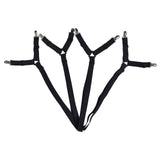 Bed Sheet Clip Lengthened Non Slip Multifunctional Adjustable Bed Sheet Holder for Home HouseholdBlack