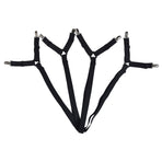 Bed Sheet Clip Lengthened Non Slip Multifunctional Adjustable Bed Sheet Holder for Home HouseholdBlack