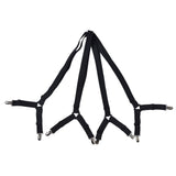 Bed Sheet Clip Lengthened Non Slip Multifunctional Adjustable Bed Sheet Holder for Home HouseholdBlack