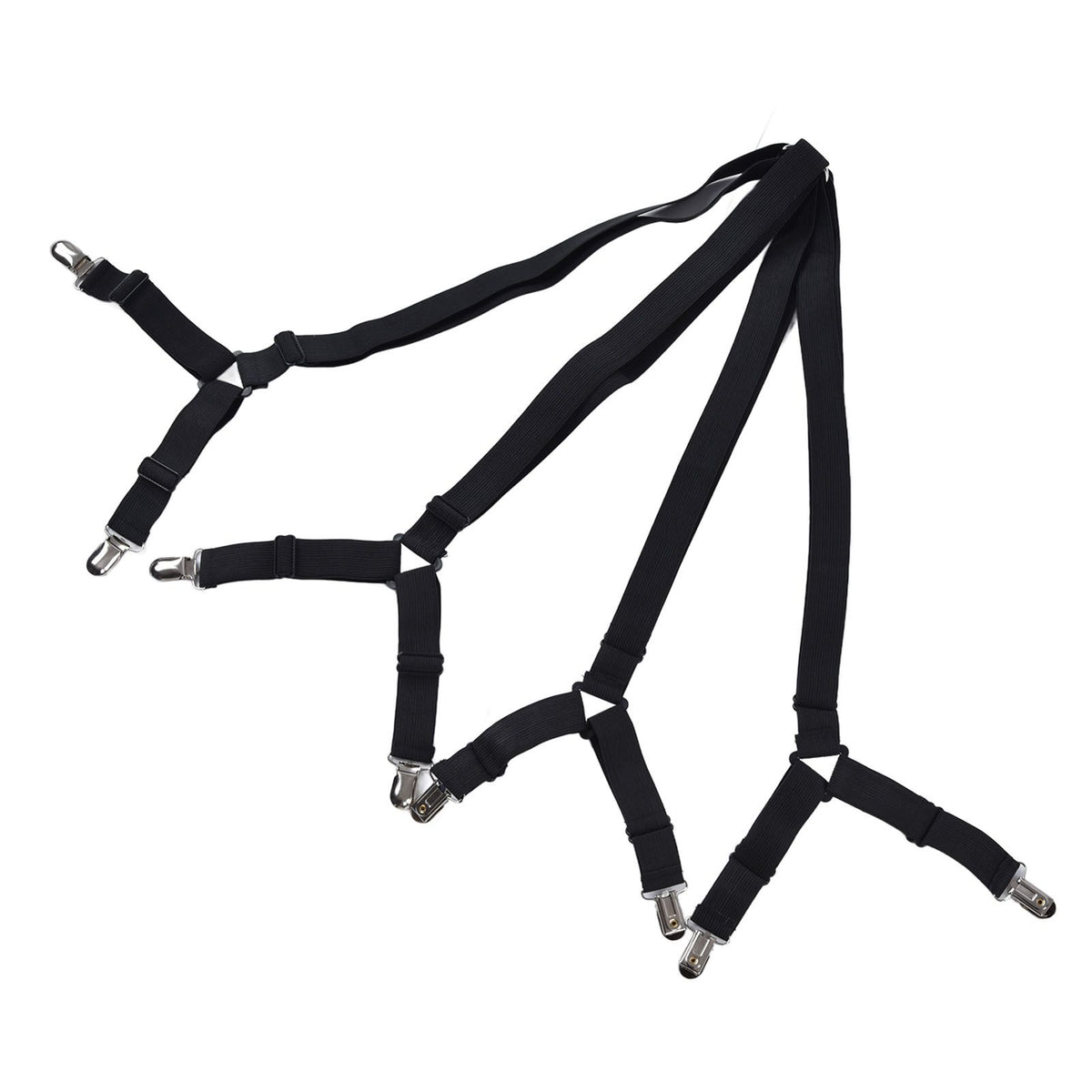 Bed Sheet Clip Lengthened Non Slip Multifunctional Adjustable Bed Sheet Holder for Home HouseholdBlack