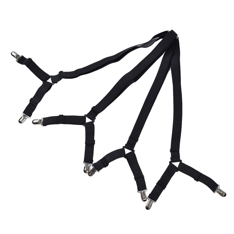 Bed Sheet Clip Lengthened Non Slip Multifunctional Adjustable Bed Sheet Holder for Home HouseholdBlack