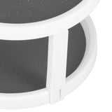 Cabinet Turntable Organizer Antislip Rotatable Storage Tray Multifunctional Rotating Spice Rack for Kitchen Single Double Layer Small Size