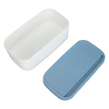 Portable Storage Box Reusable Dustproof Mouth Muffle Face Cover Organizer High Capacity for Home SchoolBlue - Extra Image