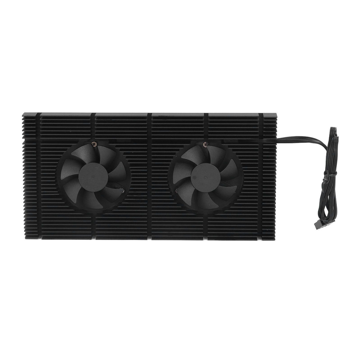 GK6 Dual PWM Fan VRAM Heatsink Adjustable Speed Backplane Memory Cooling Cooler for 3080 3070 Radiator0.5mm Pad 600