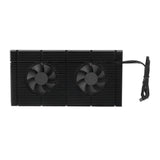 GK6 Dual PWM Fan VRAM Heatsink Adjustable Speed Backplane Memory Cooling Cooler for 3080 3070 Radiator0.5mm Pad 600