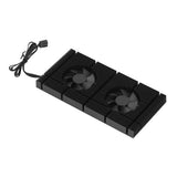 GK6 Dual PWM Fan VRAM Heatsink Adjustable Speed Backplane Memory Cooling Cooler for 3080 3070 Radiator0.5mm Pad 600