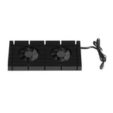 GK6 Dual PWM Fan VRAM Heatsink Adjustable Speed Backplane Memory Cooling Cooler for 3080 3070 Radiator0.5mm Pad 600