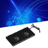 GK6 Dual PWM Fan VRAM Heatsink Adjustable Speed Backplane Memory Cooling Cooler for 3080 3070 Radiator0.5mm Pad 600