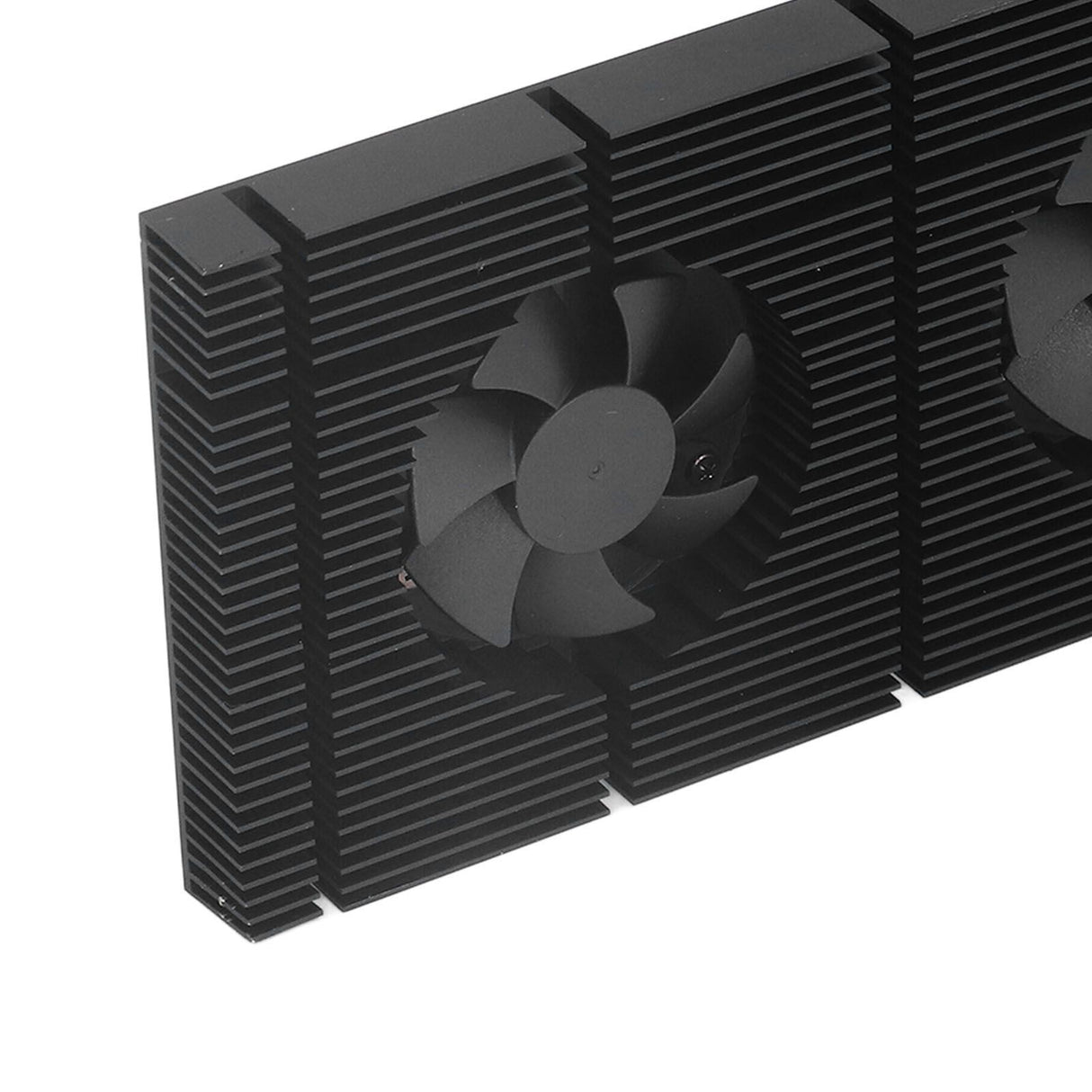 GK6 Dual PWM Fan VRAM Heatsink Adjustable Speed Backplane Memory Cooling Cooler for 3080 3070 Radiator0.5mm Pad 600