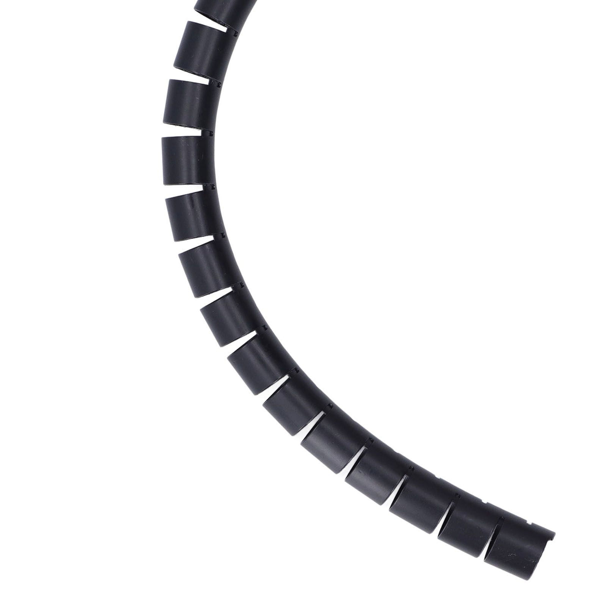 Spiral Cable Wrap Organizer Dia 20mm/0.79in Wire Winding Tube Cord Management System for Home Office TV DVD PC Cable1.5m/4.9ft