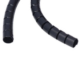 Spiral Cable Wrap Organizer Dia 20mm/0.79in Wire Winding Tube Cord Management System for Home Office TV DVD PC Cable2m/6.6ft