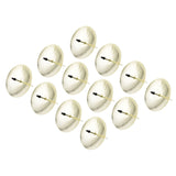 12pcs Candle Plate Iron Material 7x6.5cm/2.8x2.6in Gold Stable Reliable Decorative Wearable Fixing Holder for Party - Extra Image