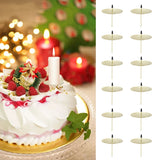 12pcs Candle Plate Iron Material 7x6.5cm/2.8x2.6in Gold Stable Reliable Decorative Wearable Fixing Holder for Party