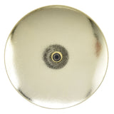 12pcs Candle Plate Iron Material 7x6.5cm/2.8x2.6in Gold Stable Reliable Decorative Wearable Fixing Holder for Party