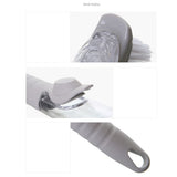 Hydraulic Brush Automatic Adding Liquid Pot Soft Kitchen Brush Kitchen Utensils for Pot Bowl1Pc Handle 1Pc Brush 1Pc Sponge
