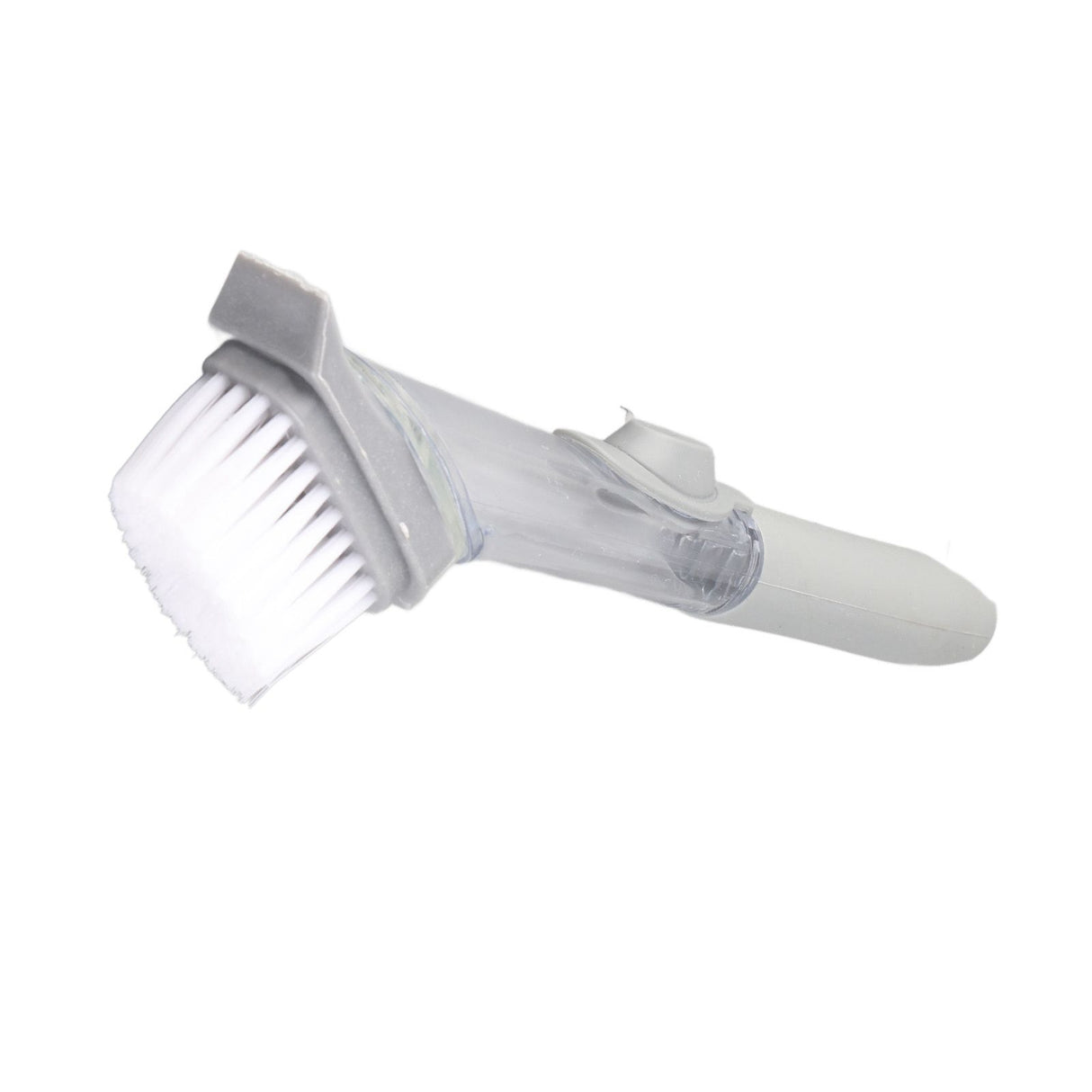 Hydraulic Brush Automatic Adding Liquid Pot Soft Kitchen Brush Kitchen Utensils for Pot Bowl1Pc Handle 1Pc Brush 3Pcs Sponges
