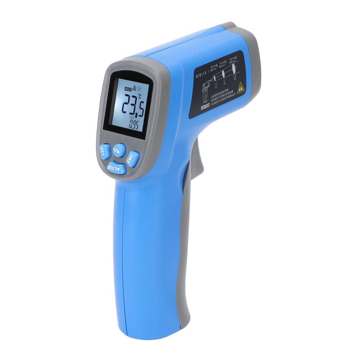 Infrared Thermometer Accurate Contactless LCD Backlit Display Handheld Digital Thermometer for Industrial KitchenTS550 (‑50°C~550°C, ‑58°F~1022°F)