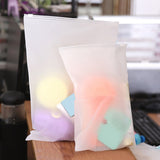Double Matte Sealing Bag Environmental EVA Translucent Bag Valve Bag for Winter Clothing PillowXXXL 40x50cm - Top-Down View