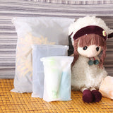 Double Matte Sealing Bag Environmental EVA Translucent Bag Valve Bag for Winter Clothing PillowXXXL 40x50cm - Rear View