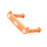 Trash Bag Holder Cartoon Pig Style Punch Free Sturdy Durable PP Space Saving Wall Mounted Utensil HangerOrange