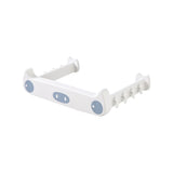 Trash Bag Holder Cartoon Pig Style Punch Free Sturdy Durable PP Space Saving Wall Mounted Utensil HangerGreyish White