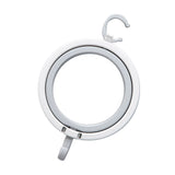 Hat Organizer Hook Type Wear Resistant Multifunction Hat Holder for Scarf Handbag NecktieWhite Gray