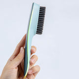 Shoes Brush Multifunctional Flocked Bristles Laundry Brush Cleaning Tool for HouseholdDark Blue - Low Angle