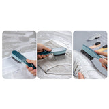 Shoes Brush Multifunctional Flocked Bristles Laundry Brush Cleaning Tool for HouseholdDark Blue - Extra Image