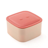 Magnetic Sewing Box PP Polyester Colorful Multifunctional Scandinavian Style Craft Storage Box for Home Pink and Purple