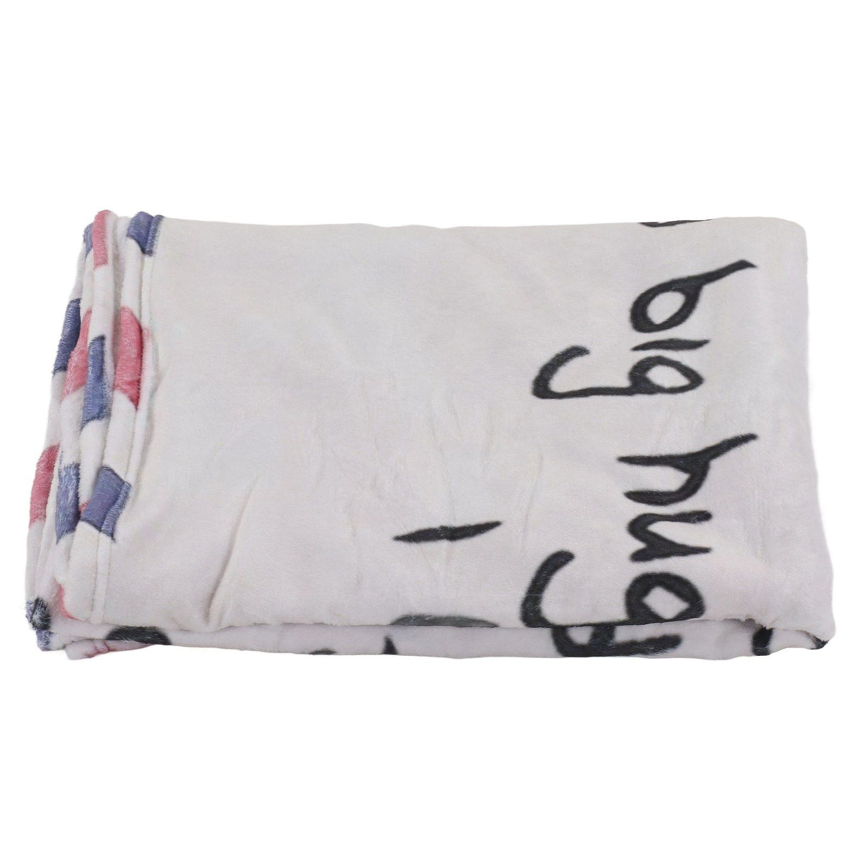 Envelope Blanket Multifunctional Personalized Soft Skin Friendly Polyester Throw Blanket for Father 59.1 X 86.6in