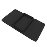 Sofa Tray Folding Arm Storage Holder Table 600D Oxford Cloth Side Pockets for Couch Black - Extra Image