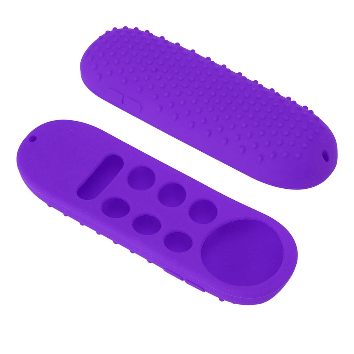 Remote Control Protective Cover Silicone Case for Chromecast with Google TV Remote Controller Purple