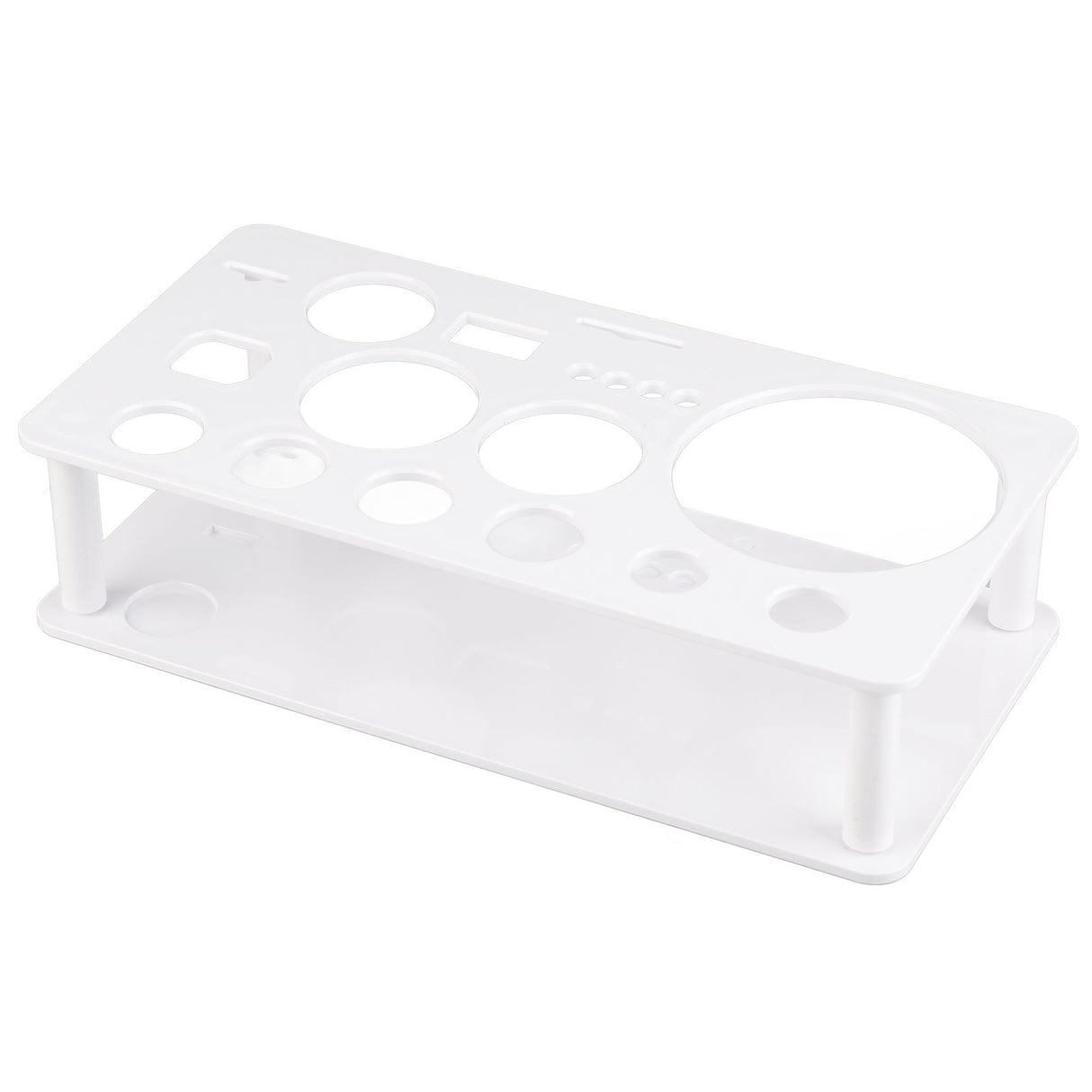 Bartender Kit Stand Space Saving Organize Storage Plastic Bartending Tool Holder for Bar Home L