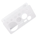 Bartender Kit Stand Space Saving Organize Storage Plastic Bartending Tool Holder for Bar Home L - Top-Down View