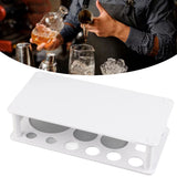 Bartender Kit Stand Space Saving Organize Storage Plastic Bartending Tool Holder for Bar Home L - Extra Image